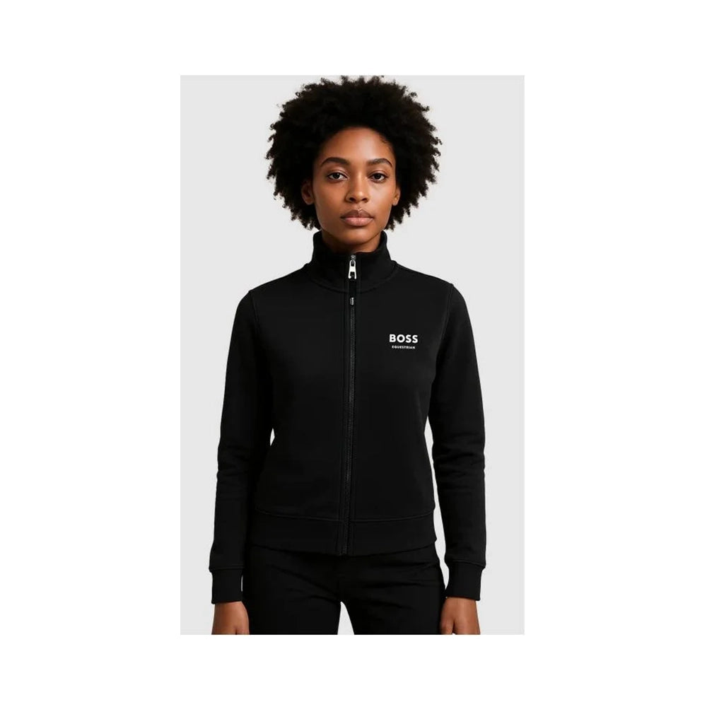 BOSS Paris Zip Training Sweater Black – Naisten Treenipaita