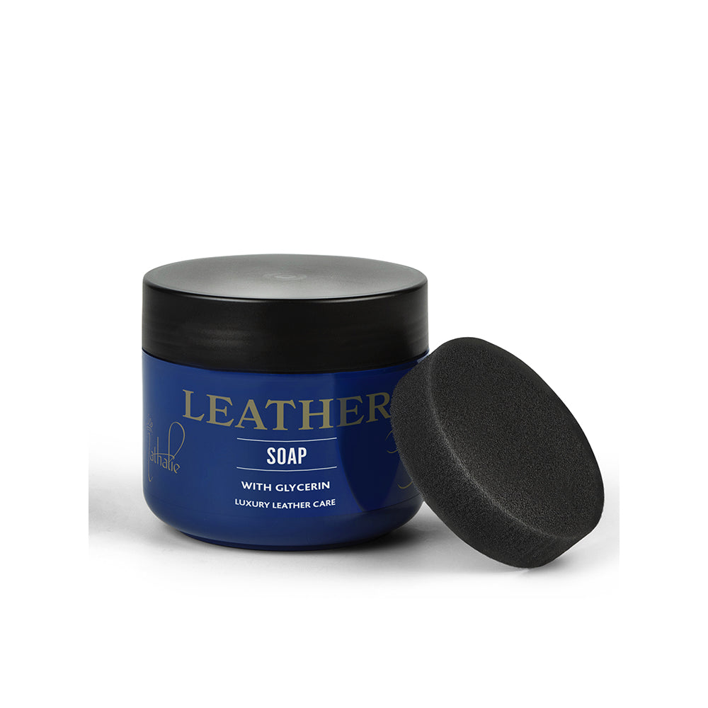 Nathalie Leather Soap glyseriinipohjainen nahkasaippua