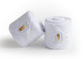 Equestrian Stockholm Fleece Bandage Valkoinen-Kulta
